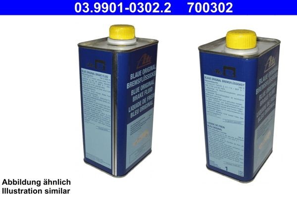 ATE 03.9901-0302.2: Liquido freni DOT 3 blau