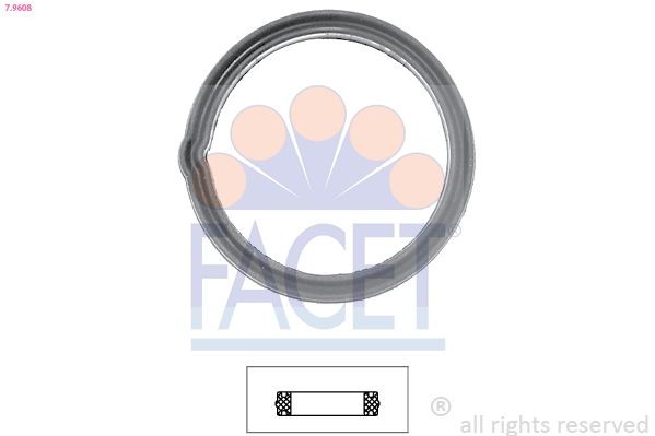FACET 9.0044: Jutiklis, alkūninio veleno impulsas Made in Italy - OE Equivalent