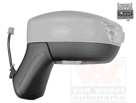 VAN WEZEL 1905807: Specchietto retrovisore esterno * HAGUS * Sx