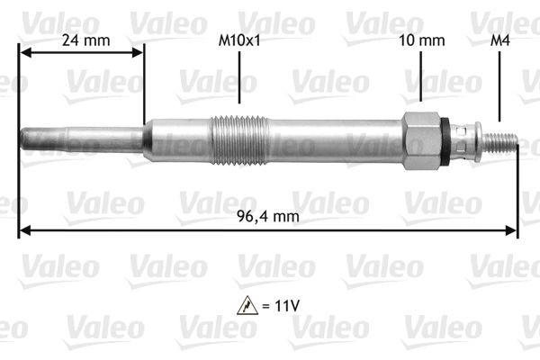 VALEO 345150: Bujie incandescenta