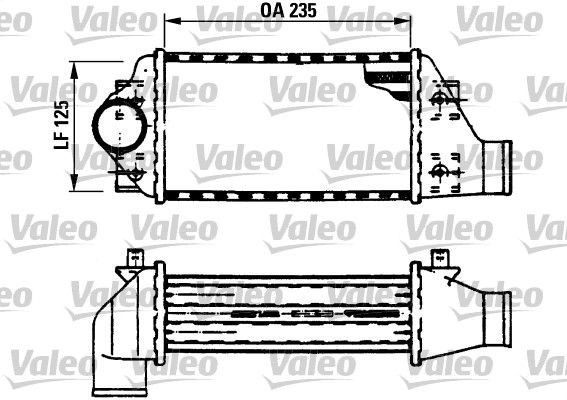 VALEO 816764: Intercooler Aluminio