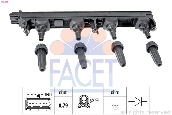 FACET 9.6376: Süütepool OE Equivalent