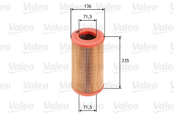VALEO 585622: Gaisa filtrs