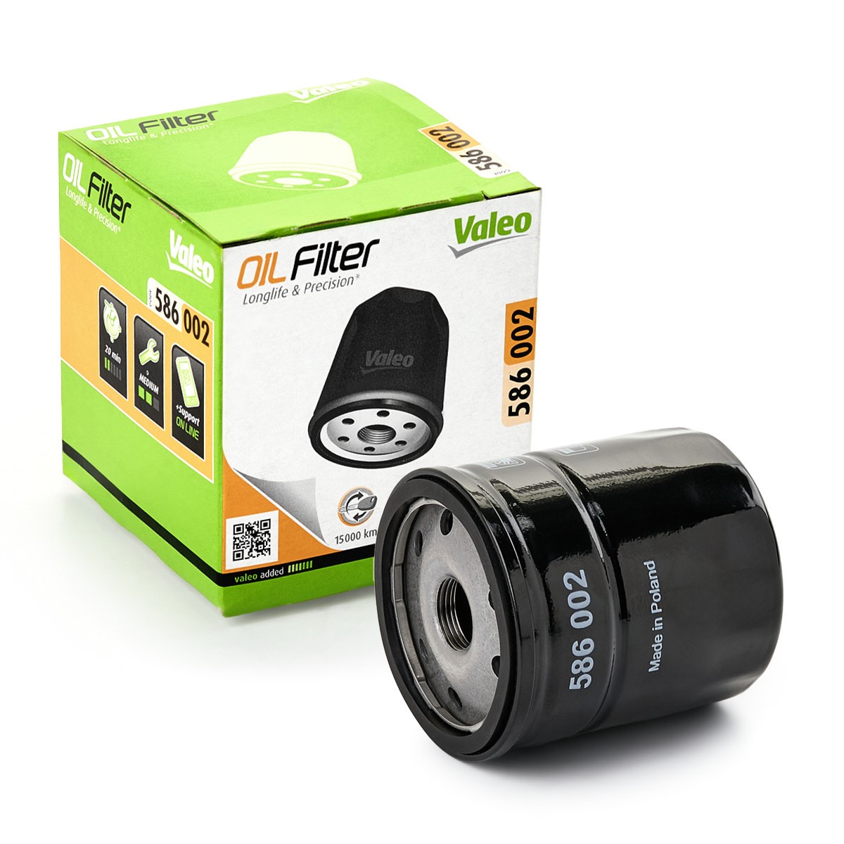 VALEO 586002: Filtro olio