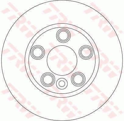TRW DF4307S: Stabdžių diskas TRW SINGLE Ø: 330mm, ventiliuojama, Ø: 330mm
