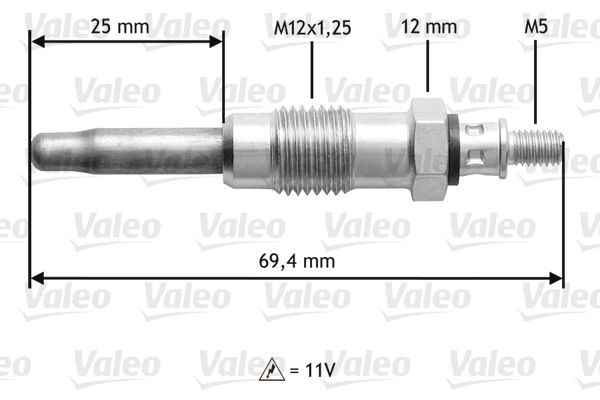 VALEO 345107: Gloeibougie