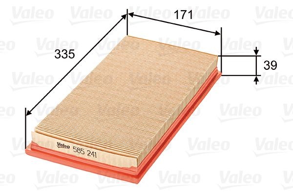 VALEO 585241: Gaisa filtrs