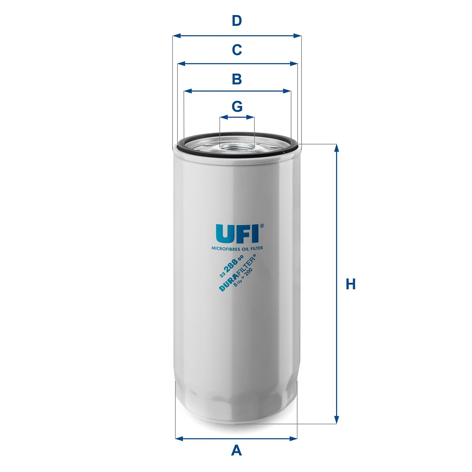 UFI 25.542.00: Eļļas filtrs