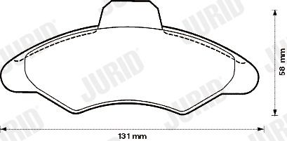 JURID 571536D: Piduriklotsid
