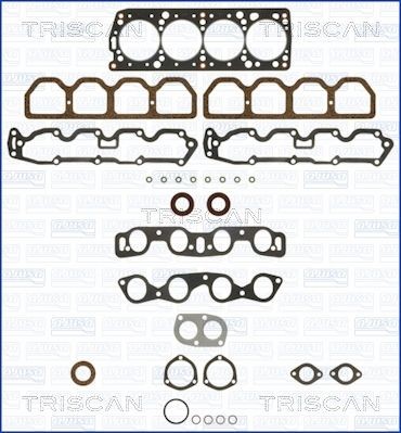 TRISCAN 598-2517: Kit guarnizioni, Testata con guarnizione testata, con guarnizione tenuta stelo valvola, FIBERMAX