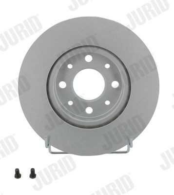JURID 561861JC: Bremžu diski Ø: 257mm, ventilējams, Ø: 257mm, pārklāts, ar skrūvēm