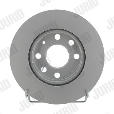 JURID 562290JC: Brzdový kotouč R: 240mm, větráno, R: 240mm, nátěr, se šrouby