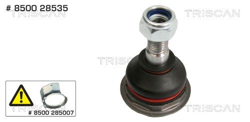 TRISCAN 8500 28535: Podpora- / Kloub 15,6, 18mm