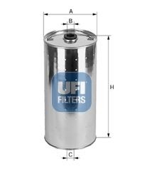 UFI 20.012.02: Alyvos filtras