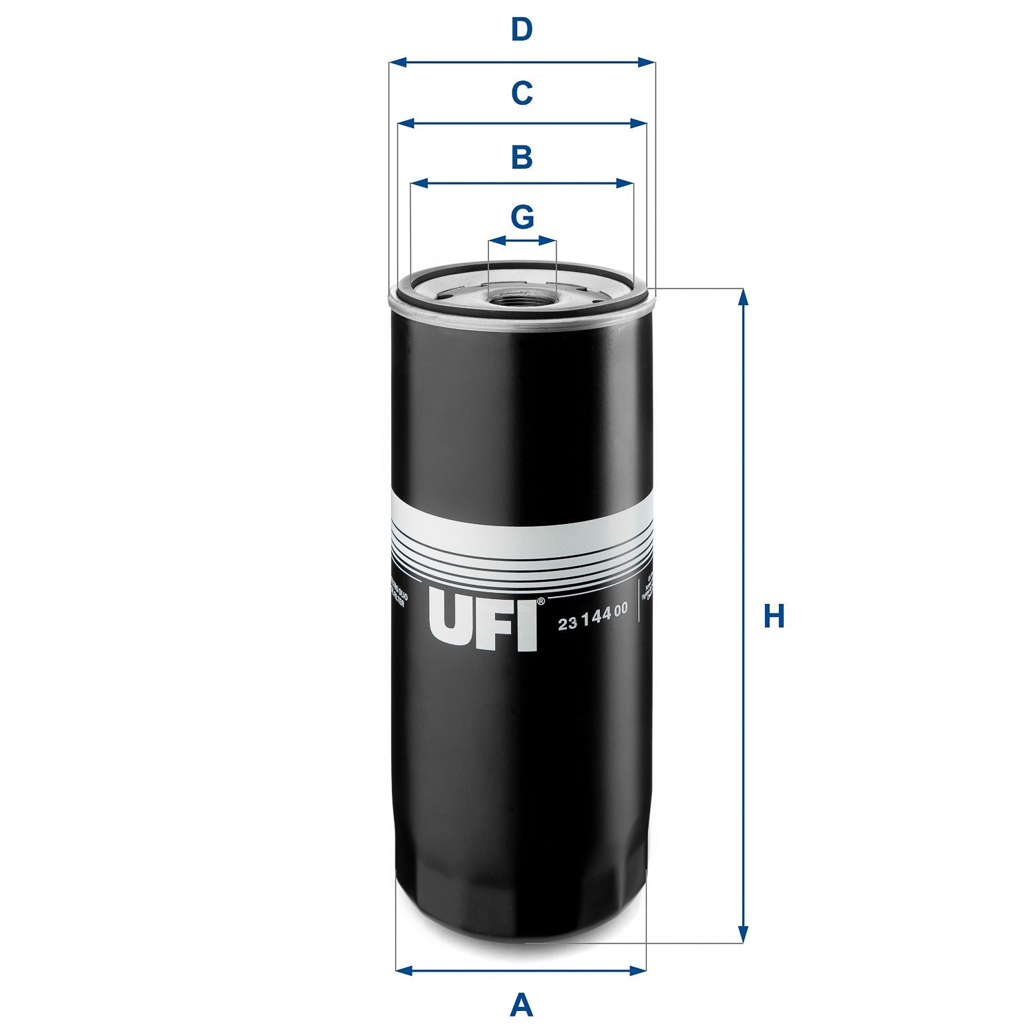 UFI 23.144.00: Eļļas filtrs