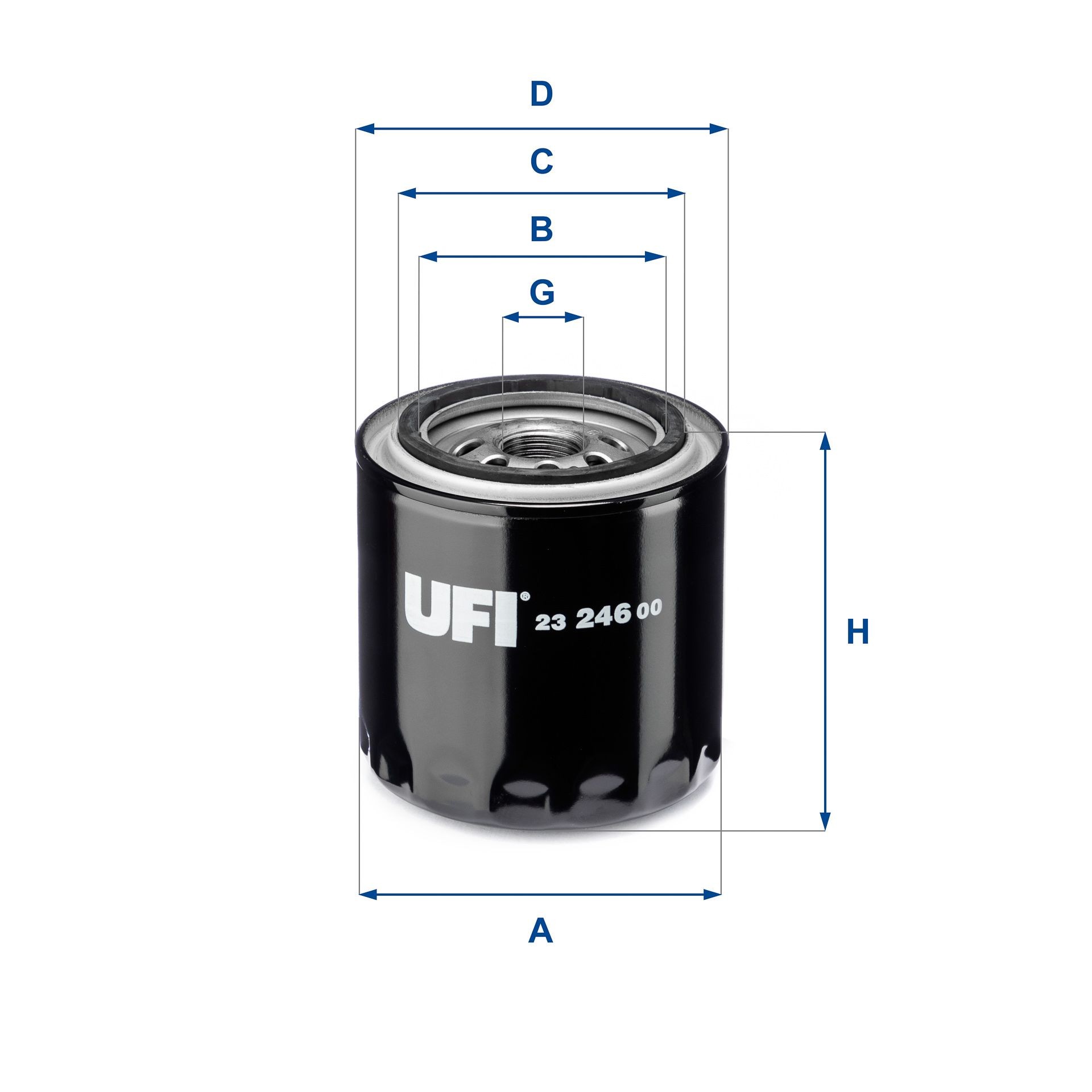 UFI 23.246.00: Filtro olio