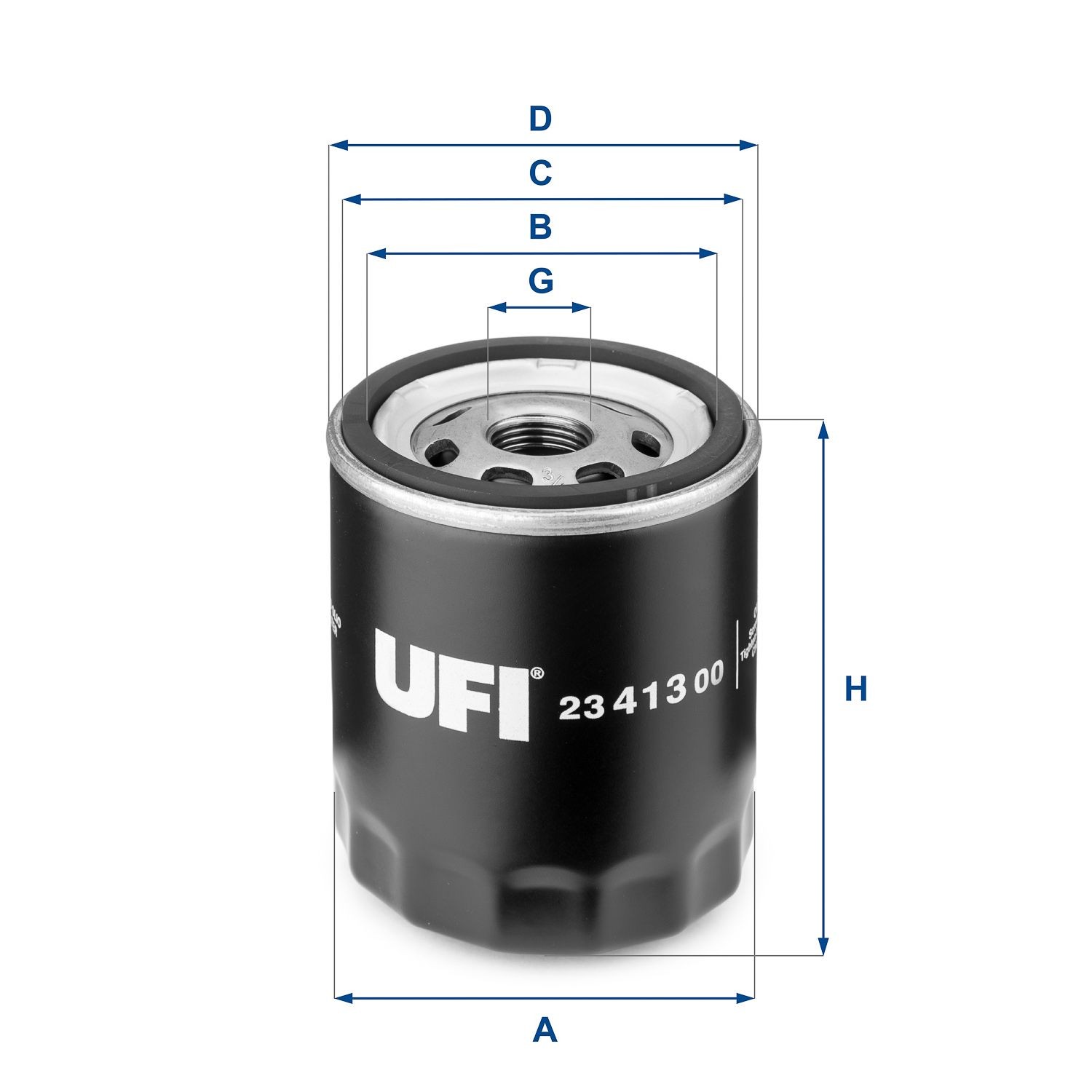 UFI 23.413.00: Filtro olio