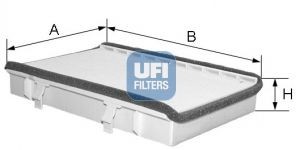 UFI 53.049.00: Filtrs, Salona telpas gaiss Daļiņu filtrs
