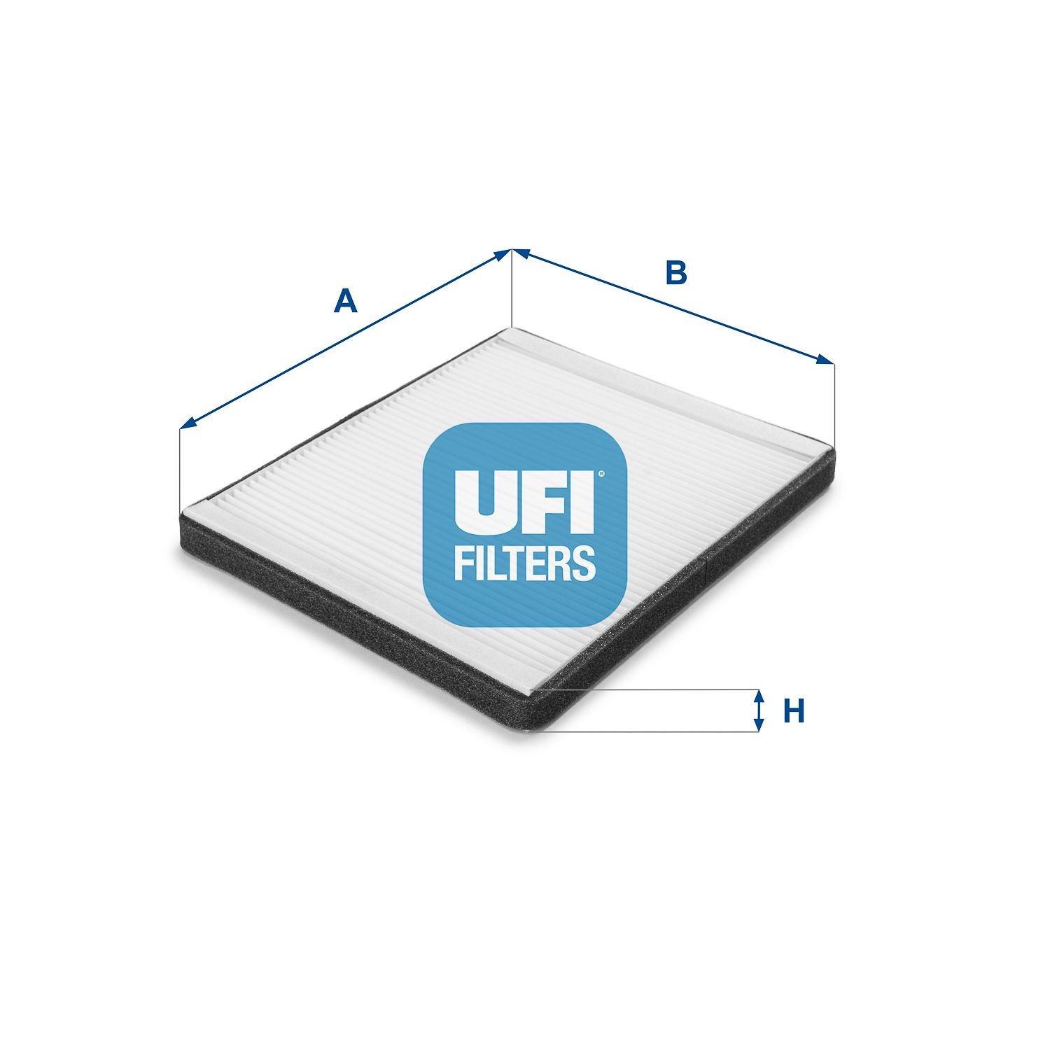 UFI 53.075.00: Filtrs, Salona telpas gaiss Daļiņu filtrs