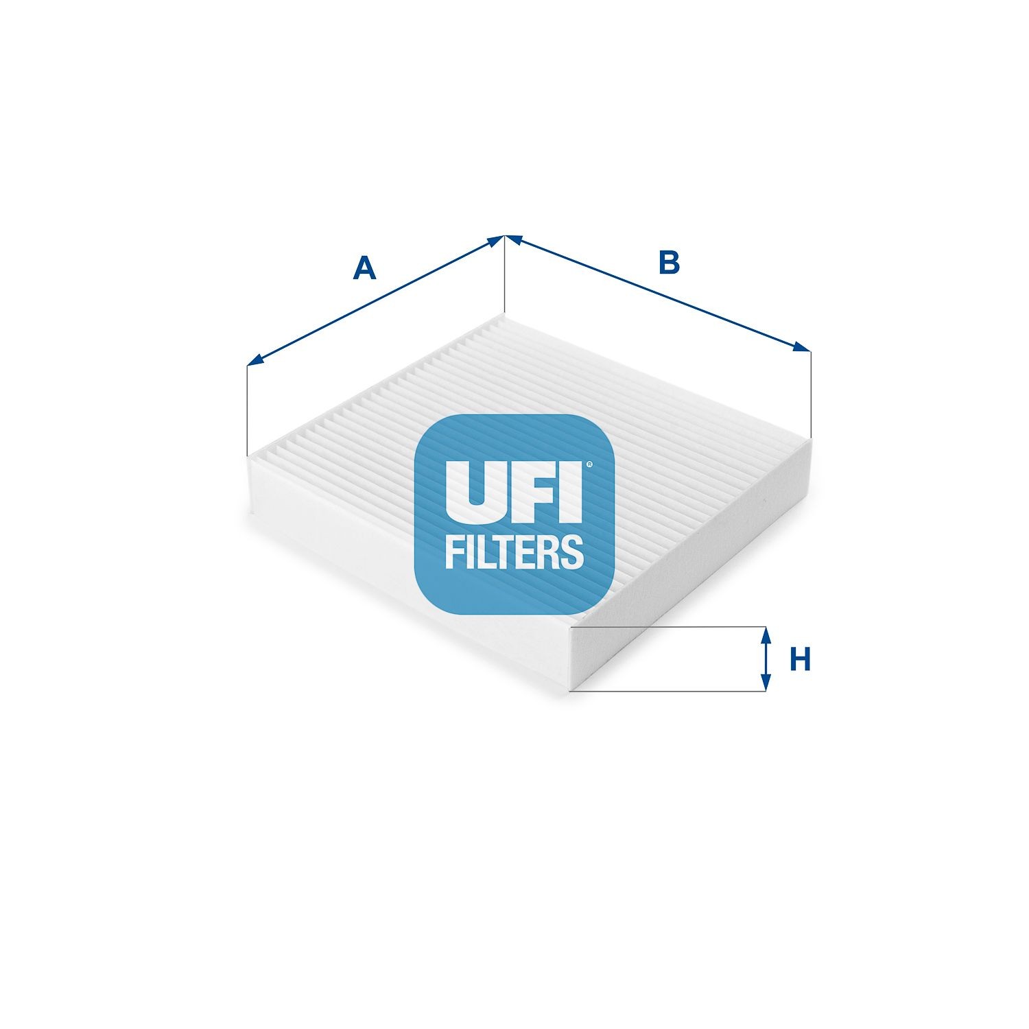 UFI 53.109.00: Filtrs, Salona telpas gaiss Daļiņu filtrs
