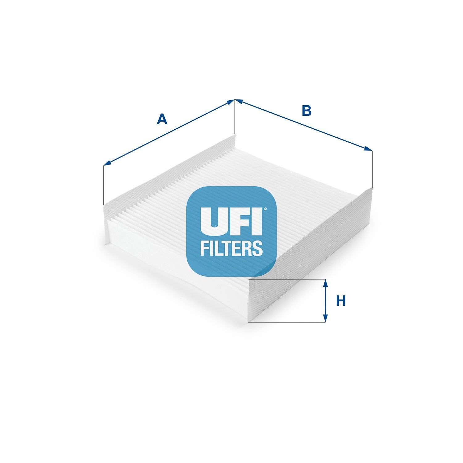 UFI 53.157.00: Filtru, aer habitaclu Filtru de particule