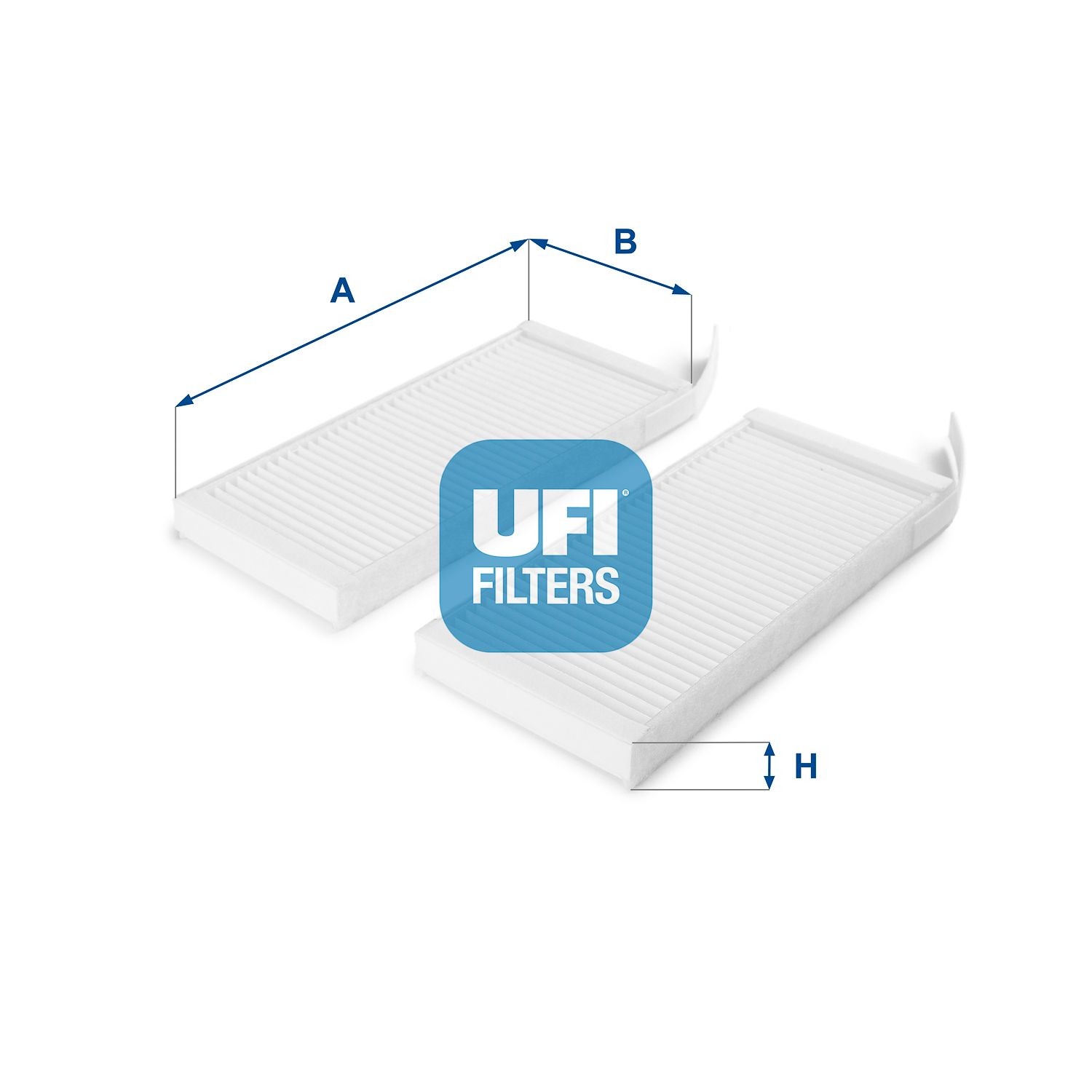 UFI 53.164.00: Filtrs, Salona telpas gaiss Daļiņu filtrs