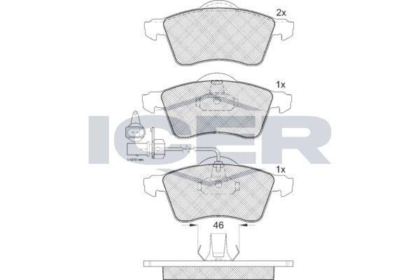 ICER 141320: Piduriklotsid