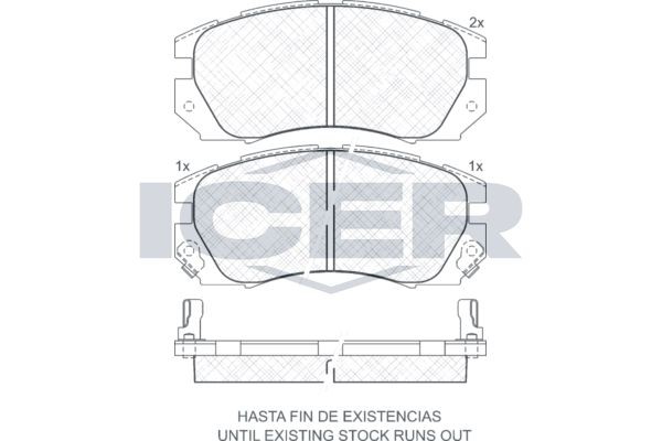 ICER 180999: Piduriklotsid