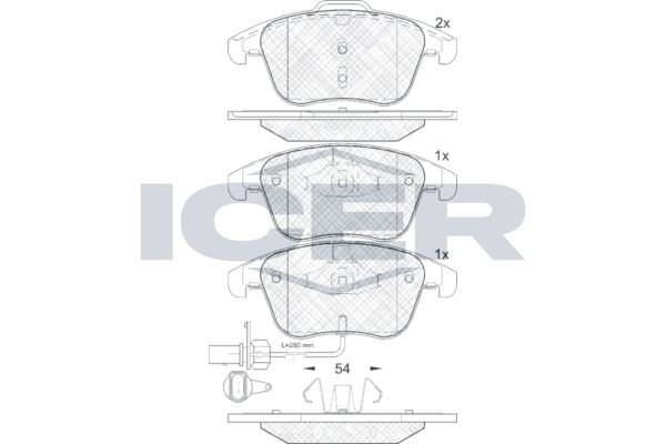 ICER 181864: Piduriklotsid