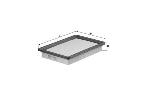 MAHLE ORIGINAL LX 790: Gaisa filtrs