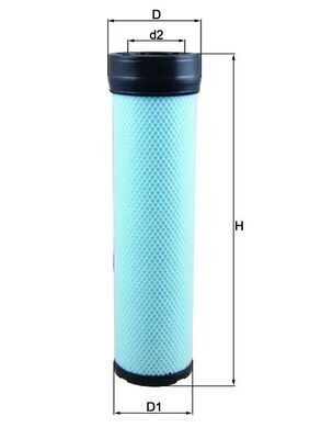 MAHLE ORIGINAL LXS 256: Toisioilmasuodatin