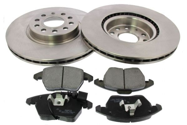 MAPCO 47833 Bremsscheiben und -beläge Vorderachse, Ø: 312mm, Belüftet