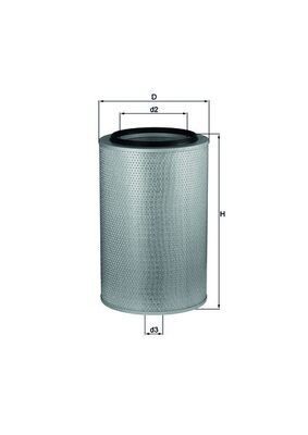 KNECHT LX 273: Filtro aria