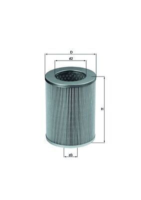 KNECHT LX 300: Gaisa filtrs
