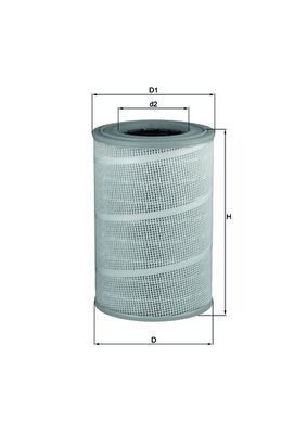 KNECHT LX 713: Filtro aria