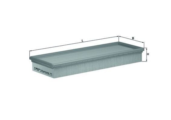 KNECHT LX 740: Gaisa filtrs