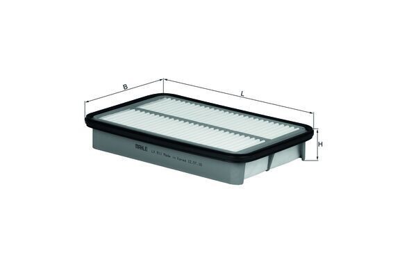 KNECHT LX 811: Vzduchový filtr