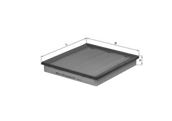 KNECHT LX 1273: Gaisa filtrs