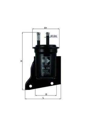 KNECHT OC 33: Eļļas filtrs