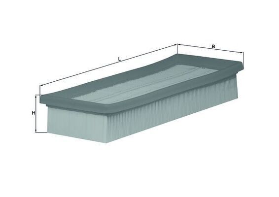 KNECHT LX 1601: Gaisa filtrs