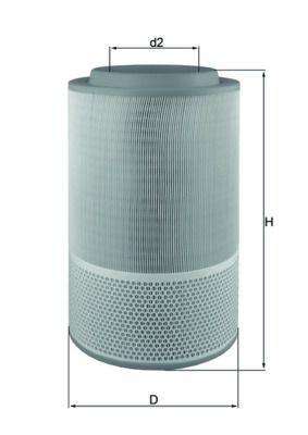 KNECHT LX 1627: Filtro aria