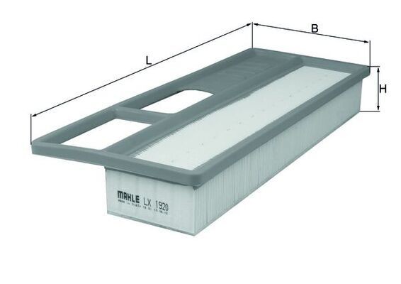 KNECHT LX 1920: Gaisa filtrs