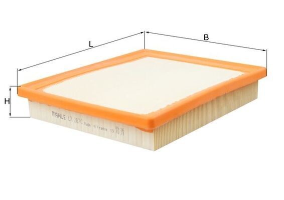 KNECHT LX 2870: Gaisa filtrs