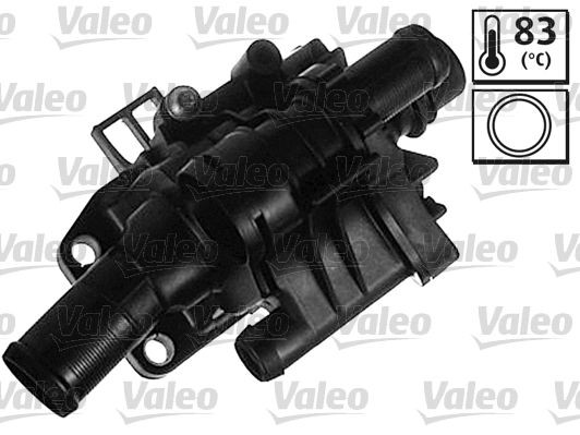 VALEO 820951: Termostat, lichid racire 83°C, cu garnituri, cu indicare temperatura motor