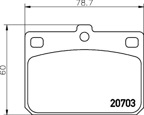 TEXTAR 2070302: Klocki hamulcowe z dodatkami