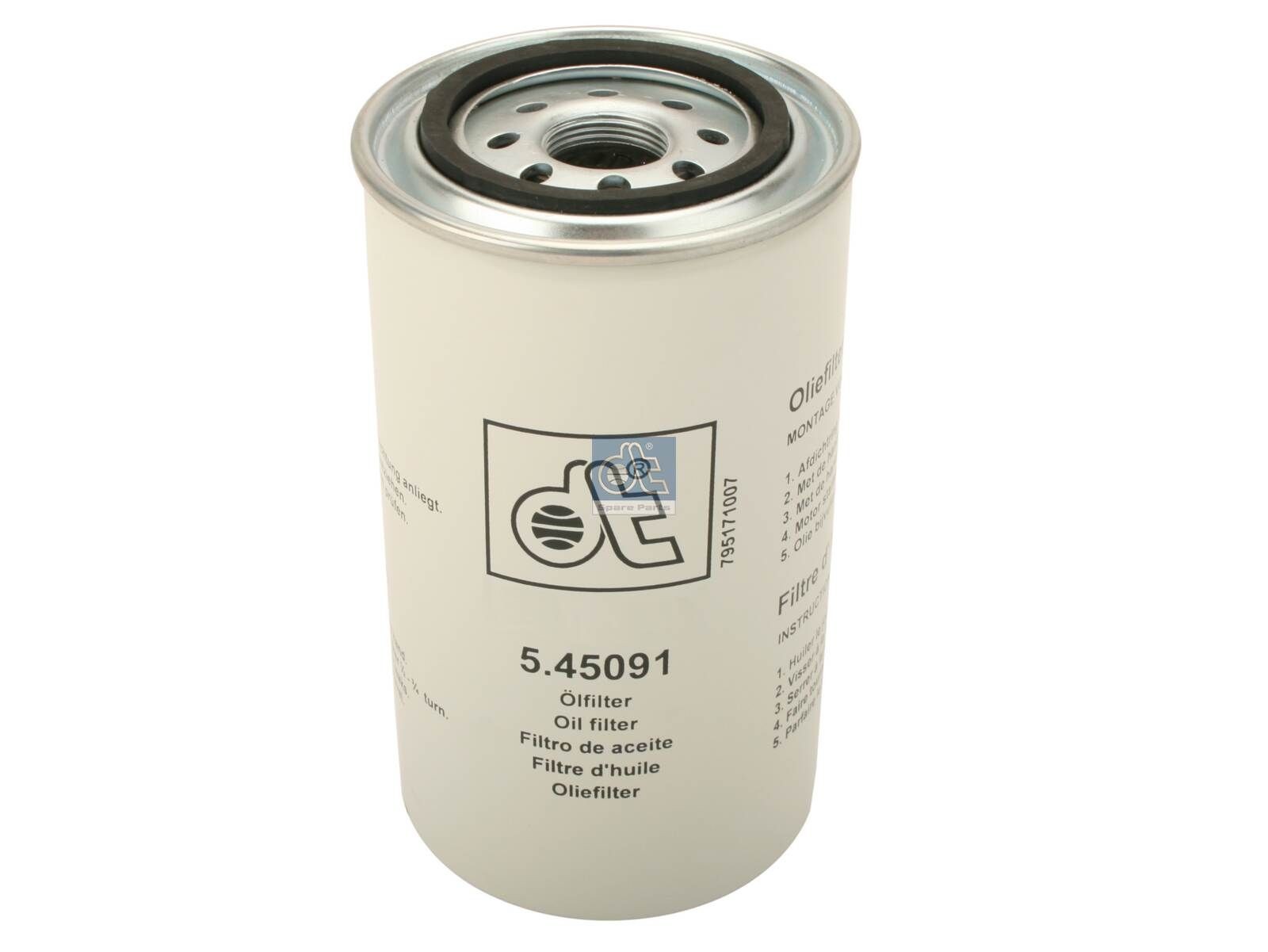DT Spare Parts 5.45091: Eļļas filtrs