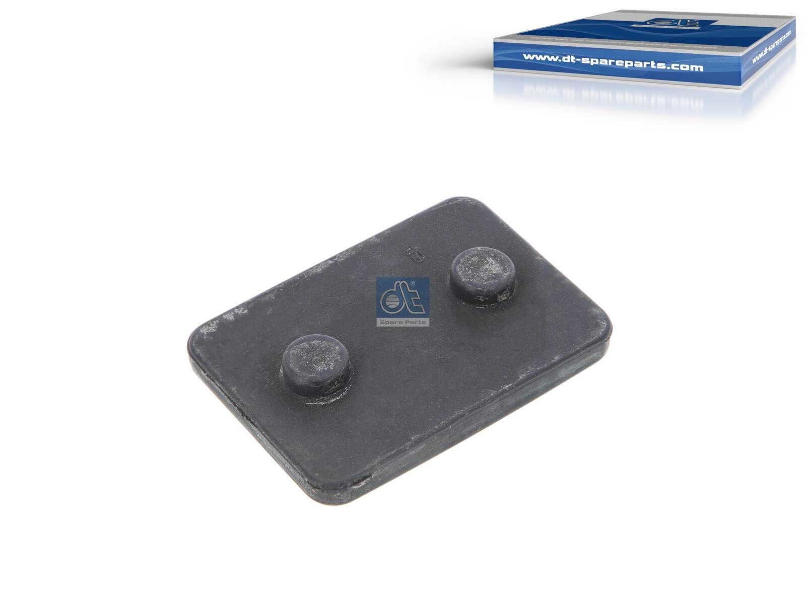 DT Spare Parts 6.11250: Gummianslag, affjedring mellem fjederbladene, bagaksel
