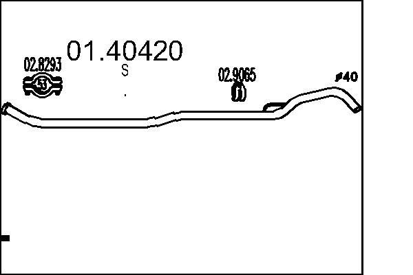 MTS 01.40420: Heitgaasitoru