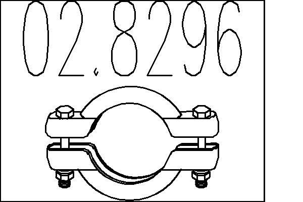 MTS 02.8296: Toruühendus, väljalaskesüsteem
