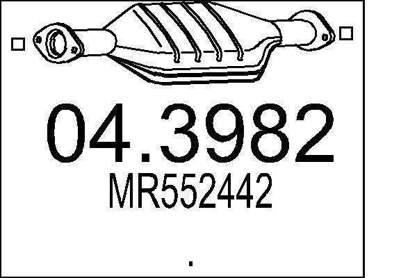 MTS 04.3982: Katalysator